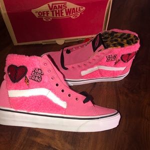 Vans Sherpa Sk8-Hi (Pink Lemonade)